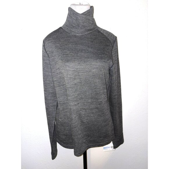 Terramar Woolskins Merino Wool Blend Base Layer Long Sleeve Turtle Neck Size L - Picture 1 of 9